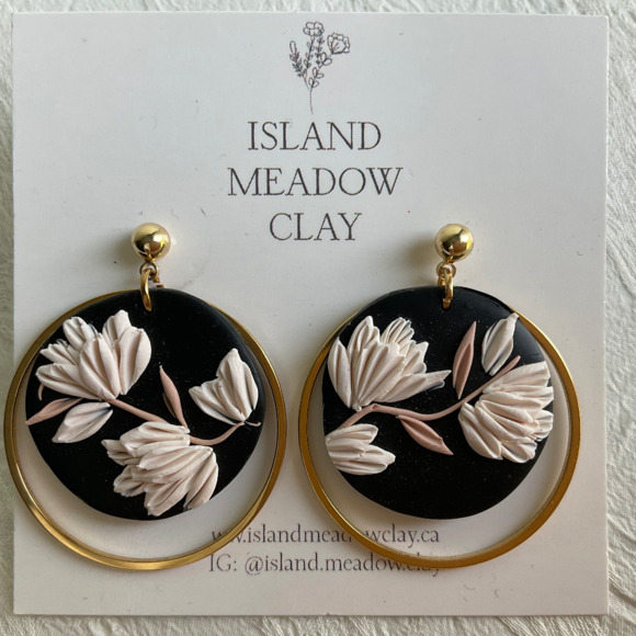 Island Meadow Clay earrings NWT - Picture 1 of 7